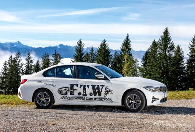 Fahrschulauto in Schongau